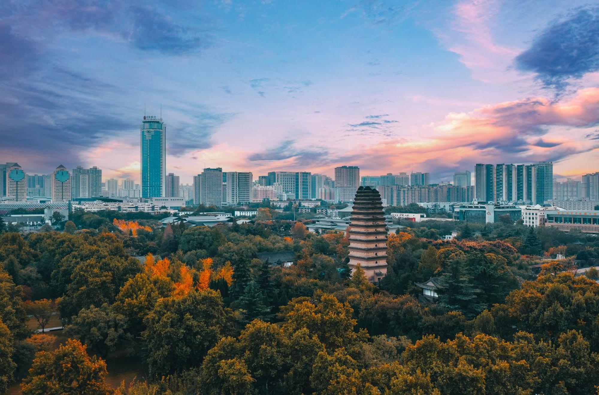 Crowne Plaza Xi'An By Ihg Hotell Eksteriør bilde
