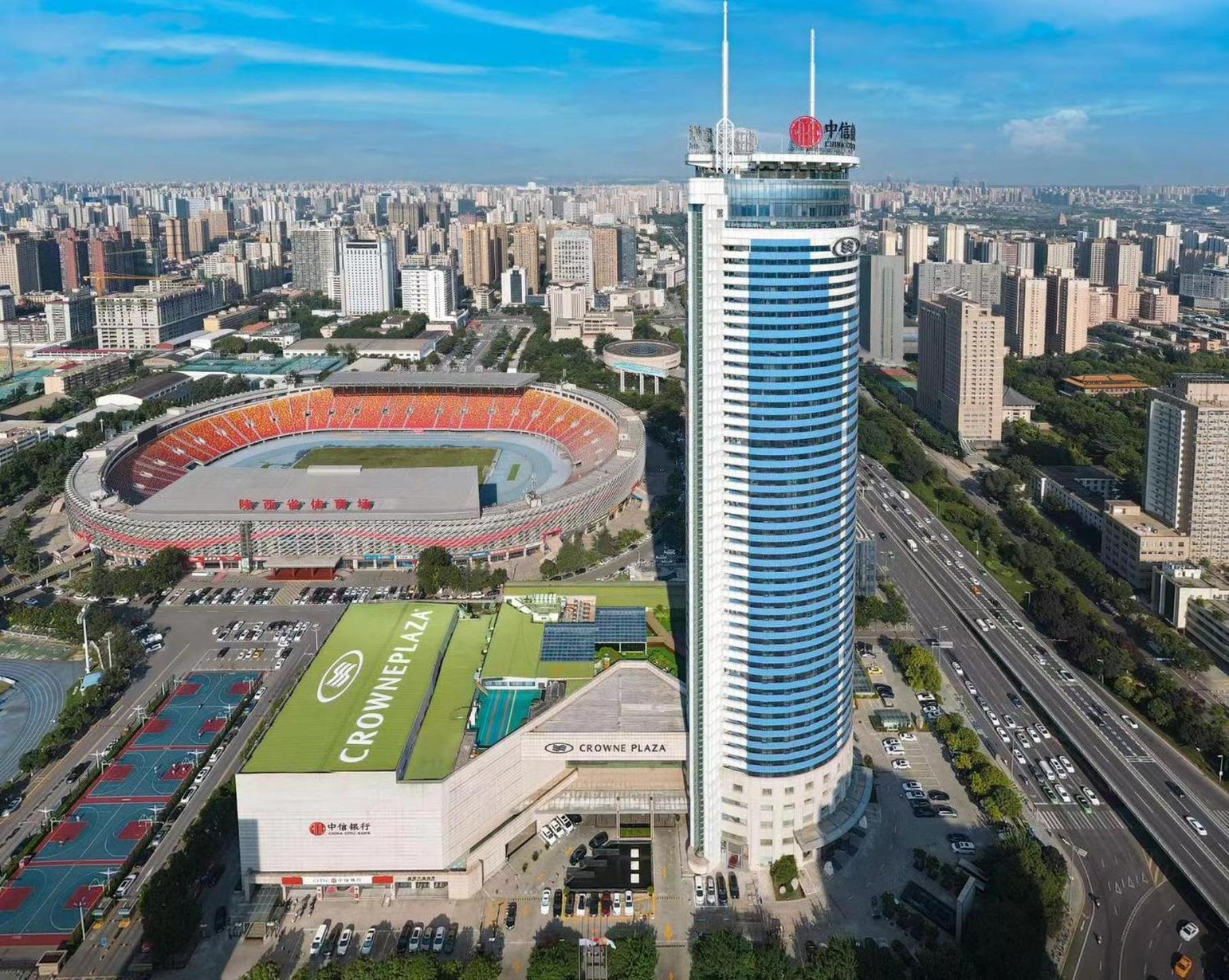 Crowne Plaza Xi'An By Ihg Hotell Eksteriør bilde